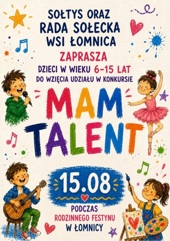 Plakat Mam Talent