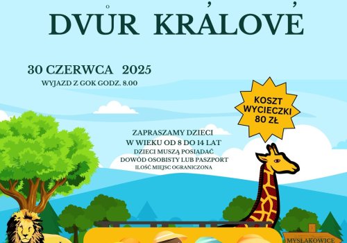 Wycieczka do Safari Zoo Dvůr Králové 